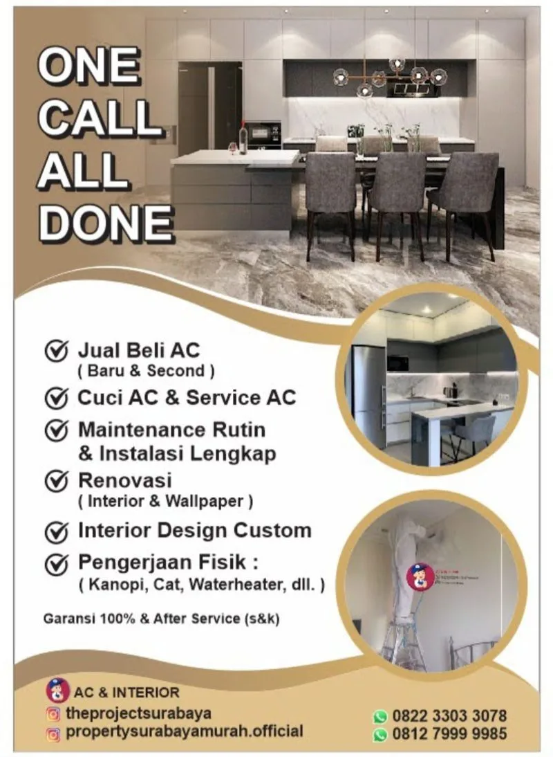 theproject1st AC and Custom Interior Service Brochure